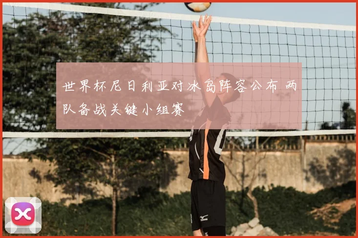 世界杯尼日利亚对冰岛阵容公布 两队备战关键小组赛